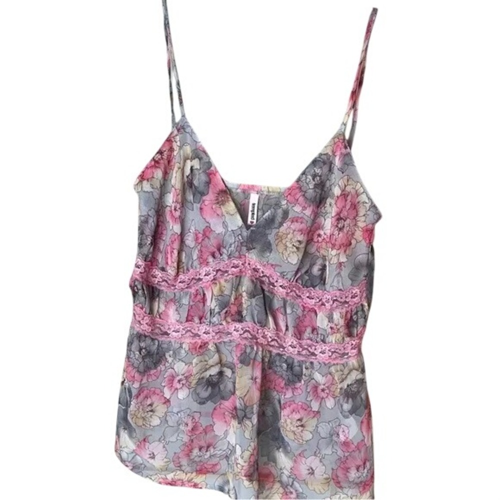 Tempted Sheer Pink‎ Vintage Babydoll Y2K Cami, M